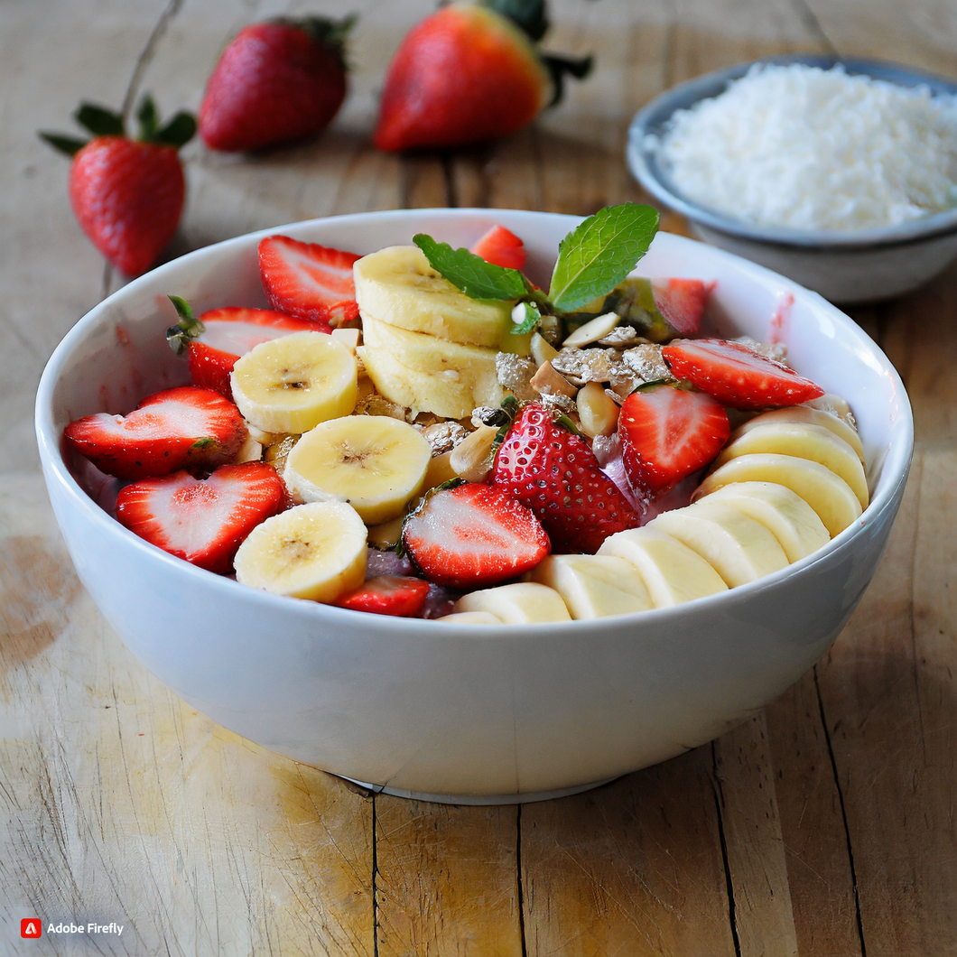 Beat the Heat with a Refreshing Strawberry Banana Bowl: The Ultimate Summer Snack