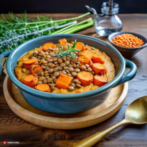 Firefly Wholesome and Delicious The Ultimate Sweet Potato Lentil Casserole Recipe 90404 resize