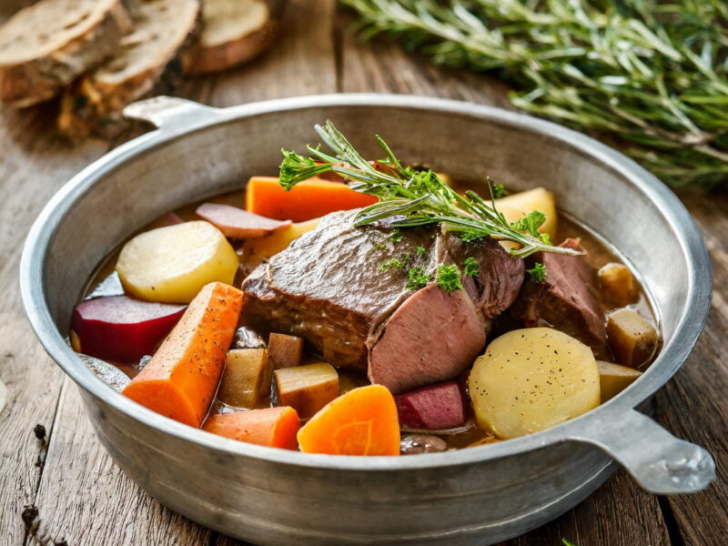 A Hearty and Nutritious Twist on Classic Stew: Elk and Root Vegetable Recipe