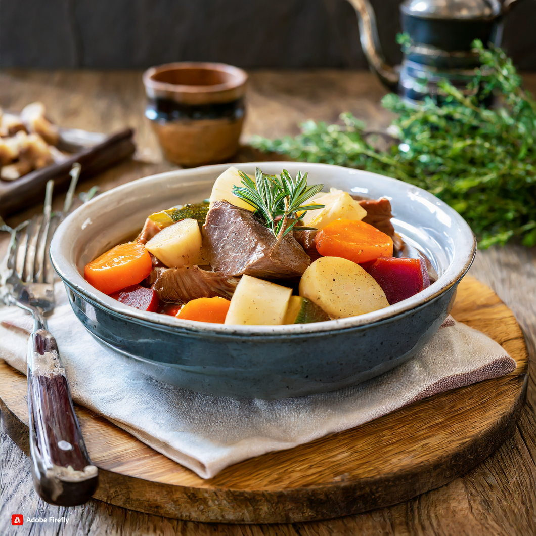 Discover the Perfect Comfort Food: Elk and Root Vegetable Stew