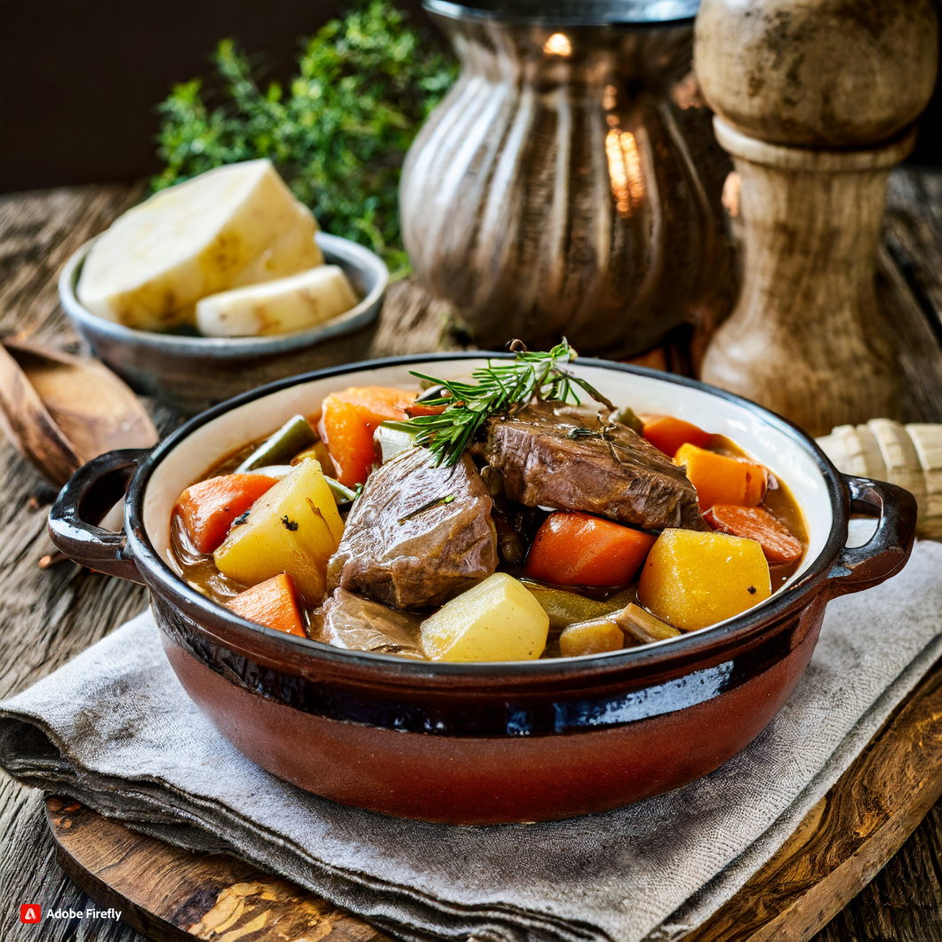 A Delicious Twist on a Classic Dish: Elk and Root Vegetable Stew Recipe