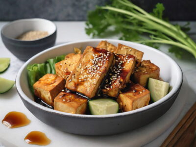 Air Fryer Teriyaki Tofu: A Crunchy Vegan Delight