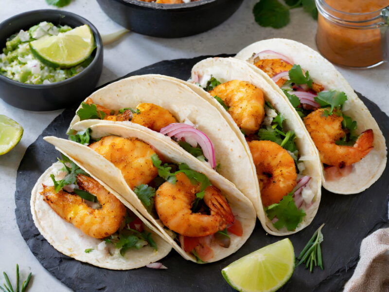 Crispy Air Fryer Shrimp Tacos: A Flavor Fiesta