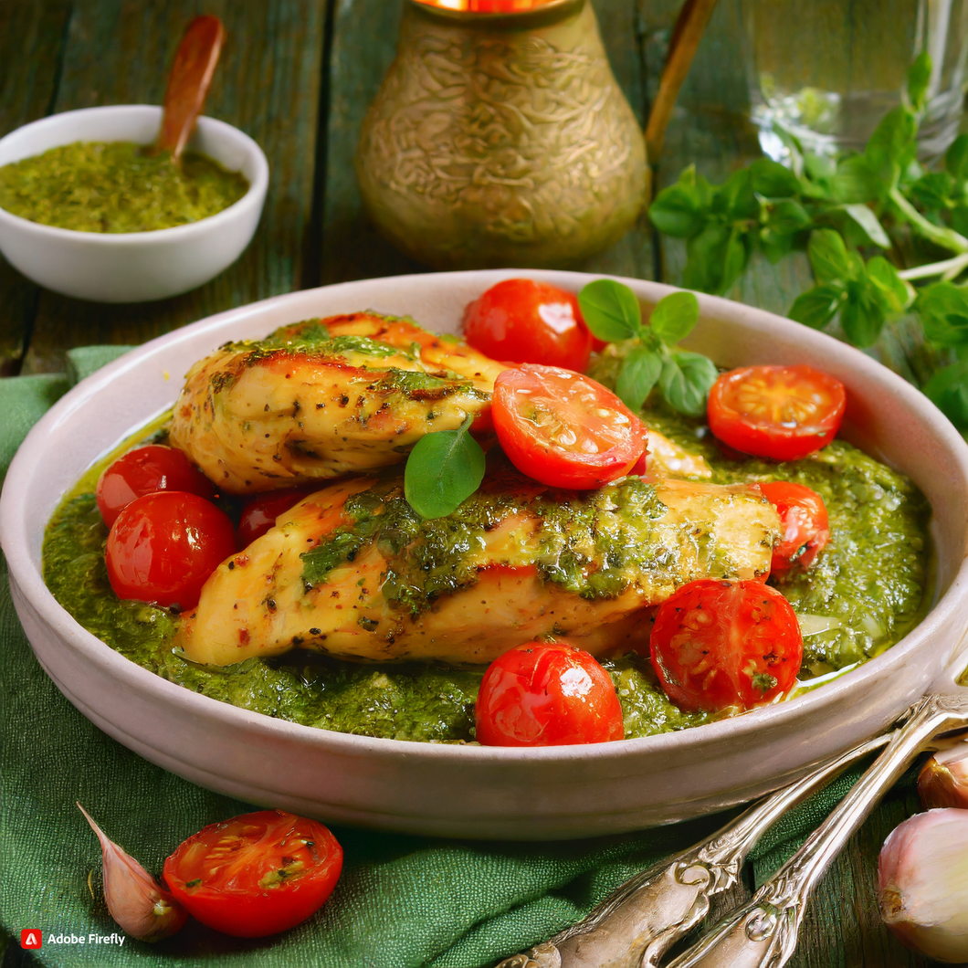 Step-by-Step Guide to Making Deliciously Easy Pesto Chicken with Roasted Tomatoes