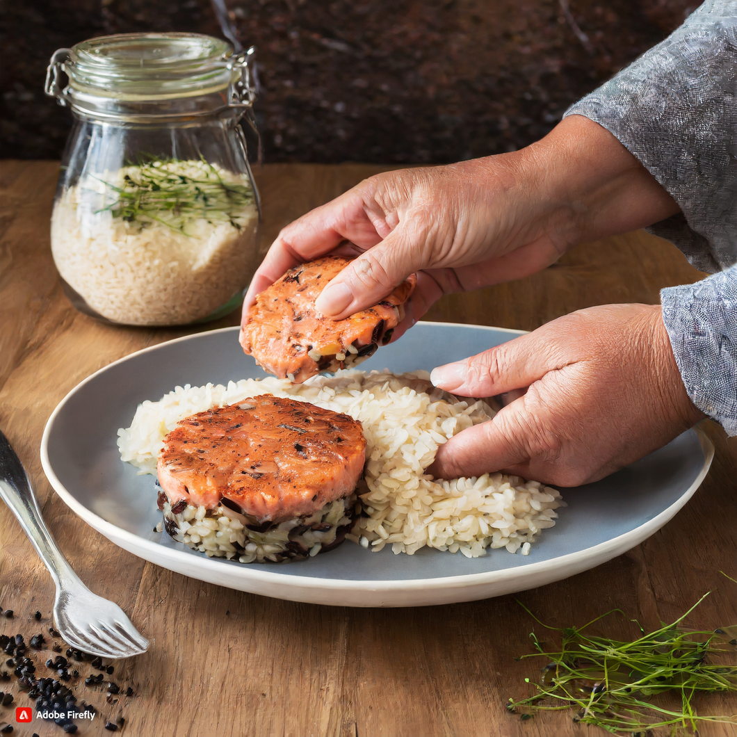 Secret Ingredients for Flavorful Salmon and Wild Rice Patties