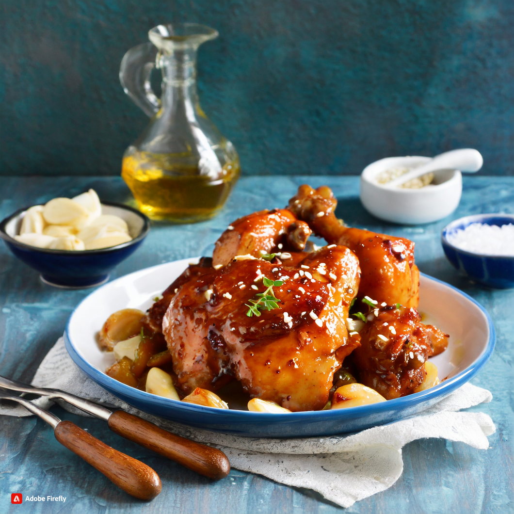 Satisfy Your Cravings with this Easy and Delicious Honey Garlic Glazed Chicken Recipe
