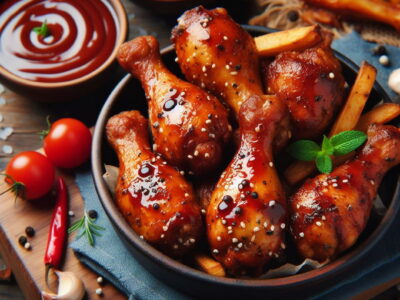 Air Fryer BBQ Chicken Drumsticks: Finger-Licking Goodness